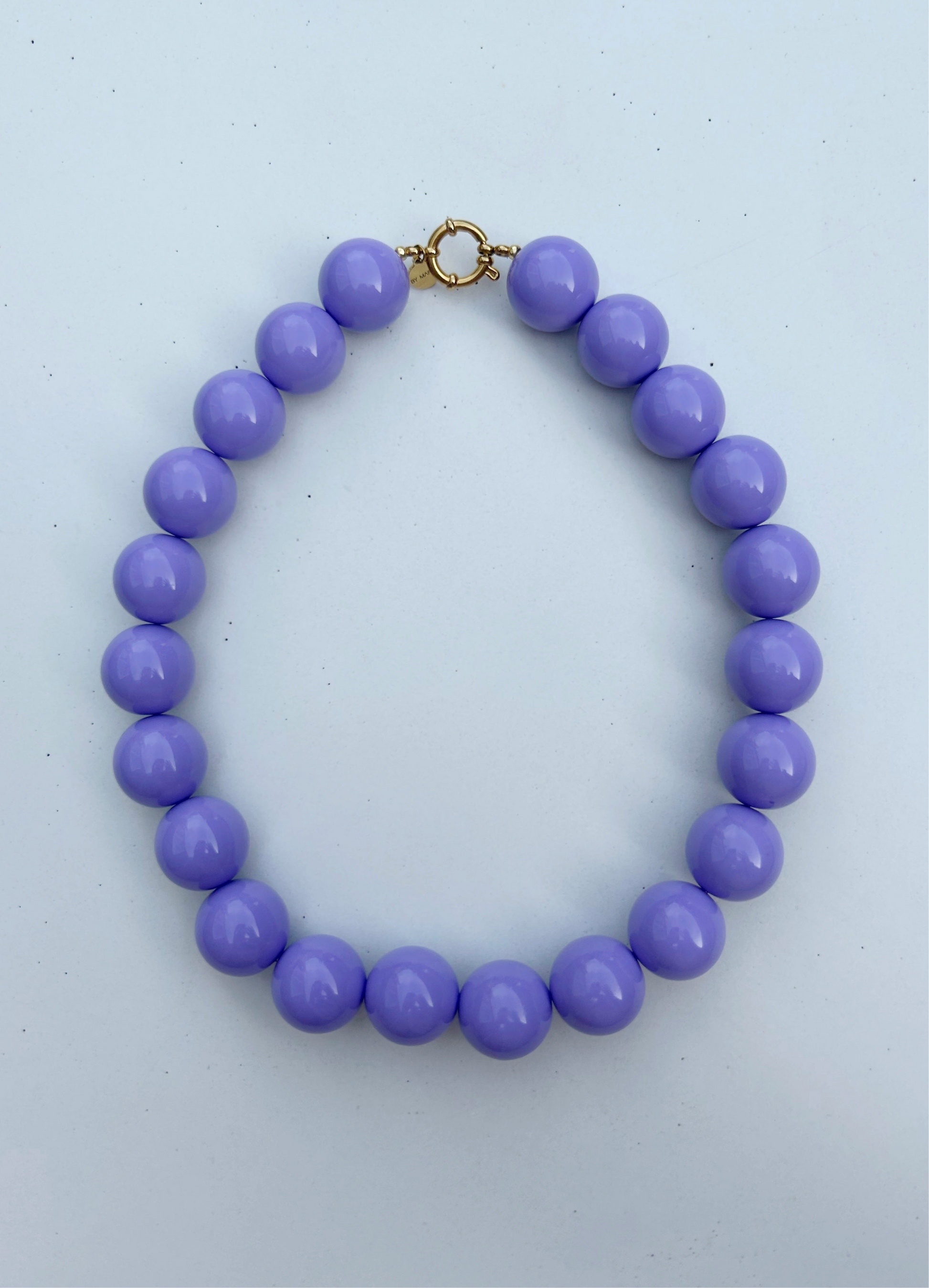 Kralen ketting lila