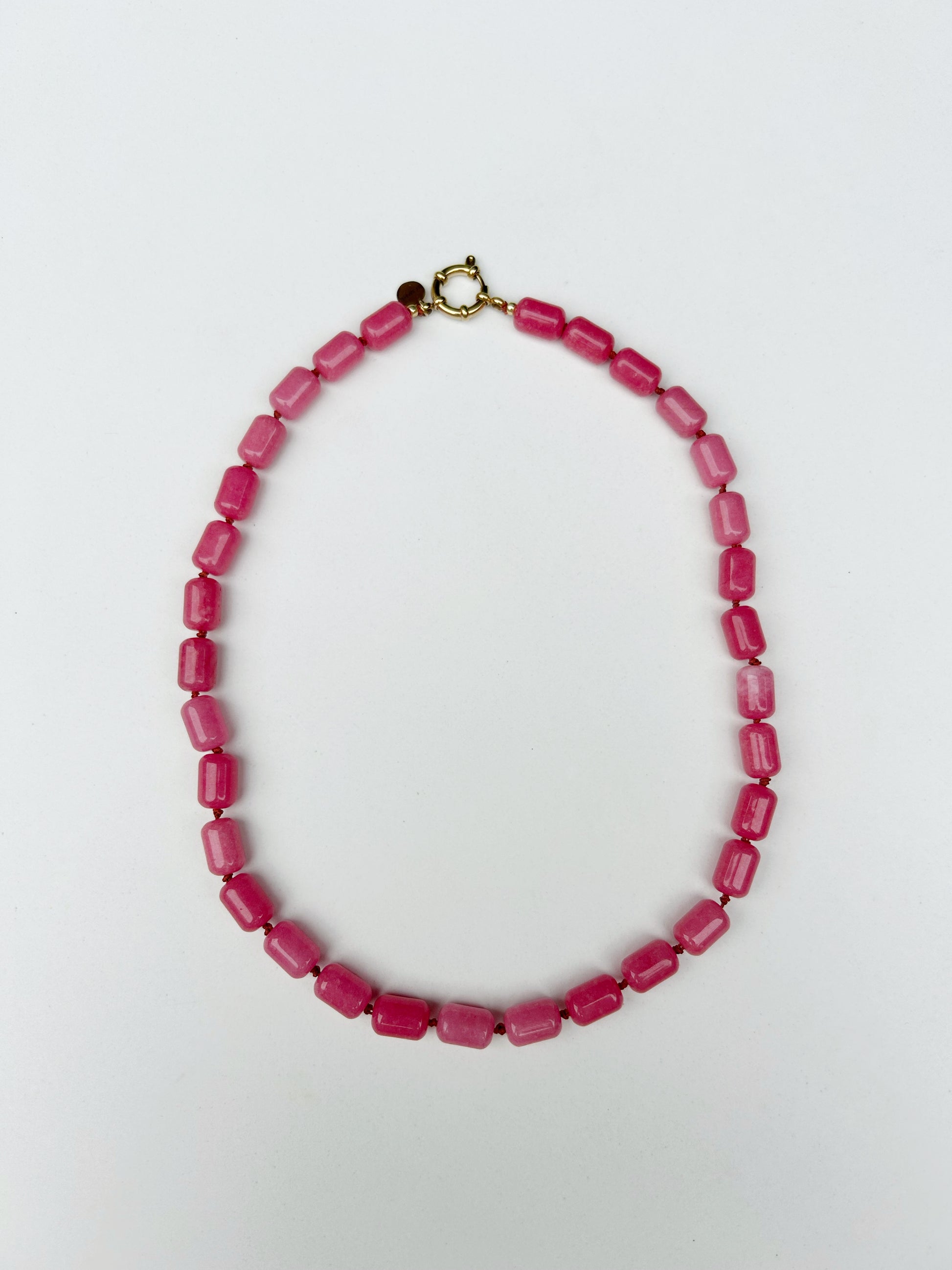 Kralen ketting Framboos