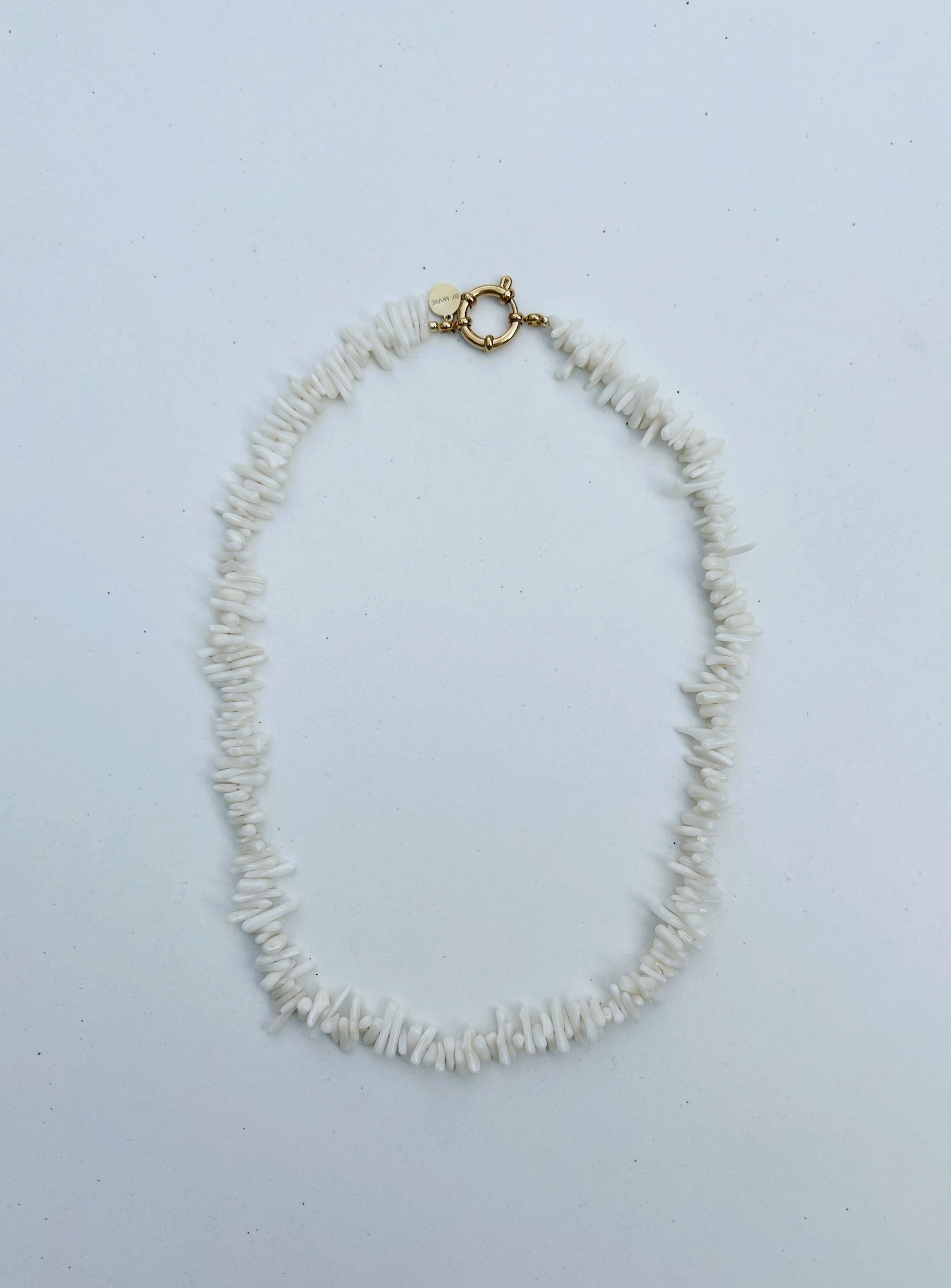 Koraal ketting wit